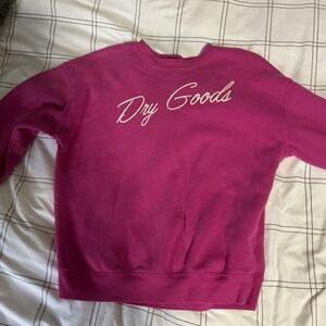 Women’s Pink 'Dry Goods' Crewneck Sweatshirt